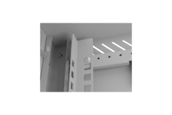 LANBERG 10 9U 300x300 Wandgehäuse Glastür (FlatPack) gr