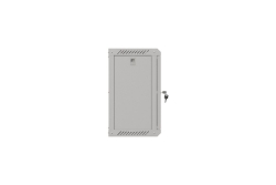 LANBERG 10 9U 300x300 Wandgehäuse Glastür (FlatPack) gr