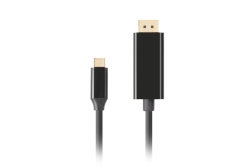 LANBERG USB-C(M)->Displayport(M) Kabel 0,5m 4K 60Hz...