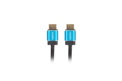 LANBERG HDMI M/M V2.0 Kabel 1,0m 4K 60Hz CU PREMIUM schwarz