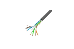 LANBERG LAN-Ethernet-Netzwerkkabel 1Gb/s 100m CCA Kabel gr