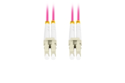 LANBERG Fiber Patchk. MM LC/UPC-LC/UPC DUPLEX 1m OM4 50/125