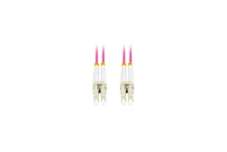 LANBERG Fiber Patchk. MM LC/UPC-LC/UPC DUPLEX 3m OM4 50/125