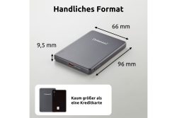 Intenso Magnetic Wireless Power Bank 5000 mAh Grey USB-C