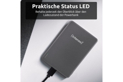 Intenso Magnetic Wireless Power Bank 5000 mAh Grey USB-C