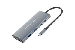 CONCEPTRONIC 10-1 Dock USB-C->HDMI/2xUSB-C/3xUSB-A/+ 20cm gr
