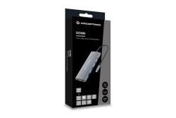 CONCEPTRONIC 10-1 Dock USB-C->HDMI/2xUSB-C/3xUSB-A/+ 20cm gr