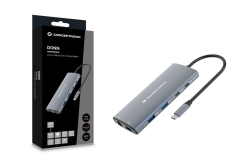 CONCEPTRONIC 10-1 Dock USB-C->HDMI/2xUSB-C/3xUSB-A/+ 20cm gr