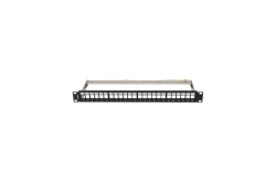 LANBERG 19 Patchpanel Blank 1U 24-Port FTP für Keystone sw