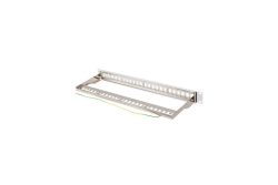 LANBERG 19 Patchpanel Blank 1U 24-Port FTP für Keystone gr