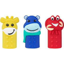 FABER-CASTELL Stiftkappe Grippy Set Friends 3er Set
