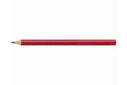 FABER-CASTELL Bleistift Jumbo Grip B rot