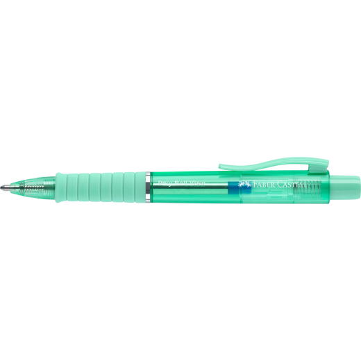 FABER-CASTELL Kugelschreiber Poly Ball View Jelly Mint