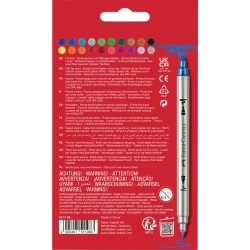 FABER-CASTELL Doppelfasermaler Glitzer 20er Etui