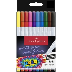 FABER-CASTELL Grip Boldpen 10er Kartonetui