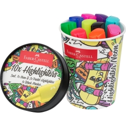 FABER-CASTELL Textmarker TL Ice cream cup SF 10er