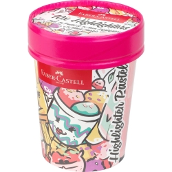 FABER-CASTELL Textmarker TL Ice cream cup Pastell 10er