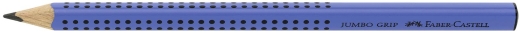 FABER-CASTELL Bleistift Jumbo Grip B blau Einzelstift