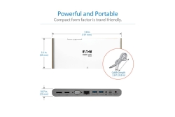 Eaton Tripplite Series USB-C Dock, Triple Display - 4K HDMI