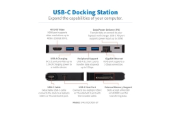 Eaton Tripplite Series USB-C Dock - 4K HDMI, USB 3.2 Gen 1
