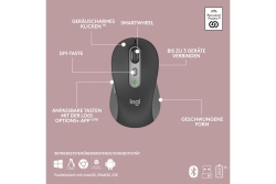Logitech Wireless Keyboard+Mouse MK950 Signature Slim black