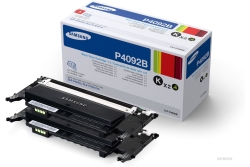 HP ersetzt Samsung CLT P4092B 2er Pack Schwarz Tonerpatrone