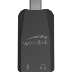 Speedlink USB-C Soundkarte VIGO, schwarz retail