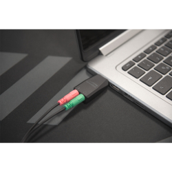 Speedlink USB-C Soundkarte VIGO, schwarz retail
