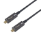 Equip Kabel USB-C3.2->C AOC 4K PD60W St/St 7.50m schwarz