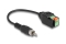DELOCK Kabel Cinch Stecker zu Terminalblock Adapter 15cm