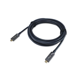 Equip Kabel USB-C3.2->C AOC 8K PD60W St/St 7.50m schwarz