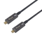 Equip Kabel USB-C3.2->C AOC 8K PD60W St/St 7.50m schwarz