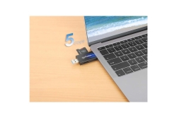 MANHATTAN USB 3.0 Typ-C/-A Kartenlesegerät microSD,...