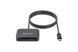 Manhattan USB 2.0 Typ-C Kartenlesegerät Smartcard- microSDXC