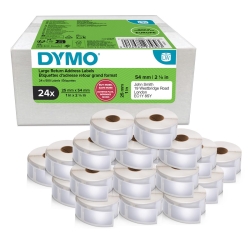 DYMO LW-Rücksendeetiketten Vorteilspack 25x54mm 24Rl 500Stk
