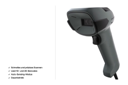 Safescan Barcode Scanner 310-W, 1D- und 2D-Barcodes 5-30cm