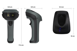 Safescan Barcode Scanner 350-BT, 1D und 2D, kabellos