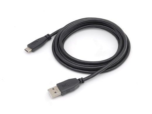 Equip Kabel USB-C2.0->A 3A St/St 0.30m schwarz
