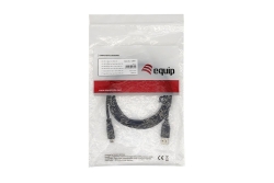 Equip Kabel USB-C2.0->A 3A St/St 0.30m schwarz