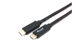 Equip Kabel USB-C3.2->C Gen1 PD60W St/St 0.50m schwarz