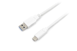 Equip Kabel USB-C3.2->A Gen1 5Gbps St/St 0.50m weiß