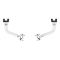 OPLITE Monitor Zusatzhalter 45-57 ScreenLockPro R8/S8 white retail