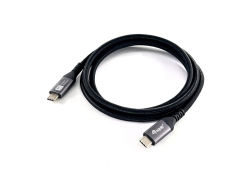 Equip Kabel USB-C4.0->C 40Gbps PD240W St/St 0.50m schwarz