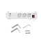 Equip Steckdosenleiste 3xSchuko/2xUSBC/USBA+Switch CL Pla.