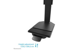 Neomounts BOS 75-115 1TFT schwarz motorisiert Max.110KG (Speditionsversand)