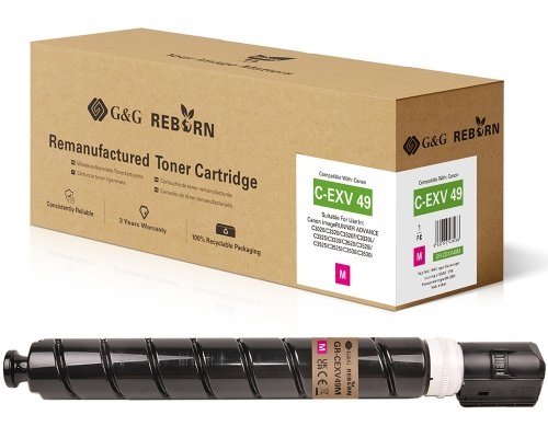 G&G Reborn Toner kompatibel mit Canon C-EXV 49 (8526B002) M