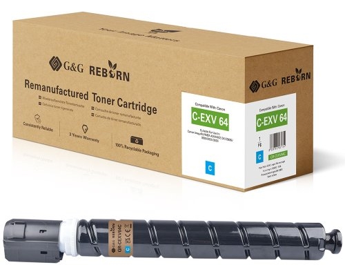 G&G Reborn-Toner kompatibel mit Canon C-EXV 64 (5754C002) C