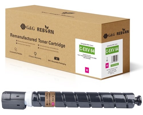 G&G Reborn-Toner kompatibel mit Canon C-EXV 64 (5755C002) M