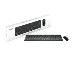 MSI FORGE K-210 Keyboard-Maus Combo, wireless