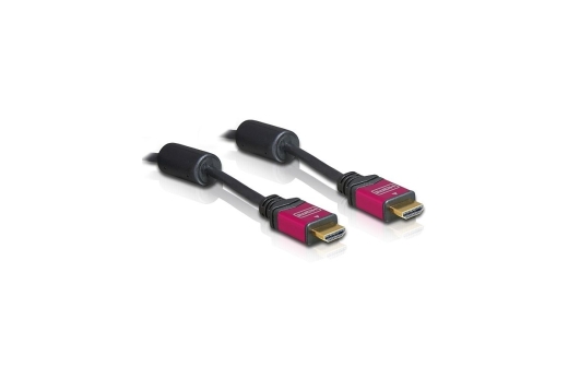 DELOCK HDMI Kabel High Speed A -> A St/St 3.00m Premi